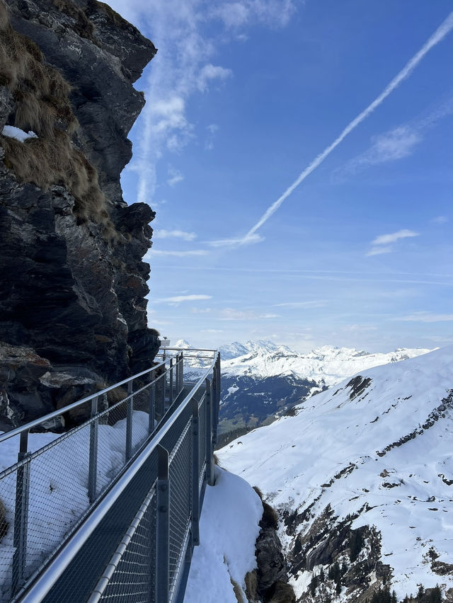 피르스트에서 만난 새하얀 절경