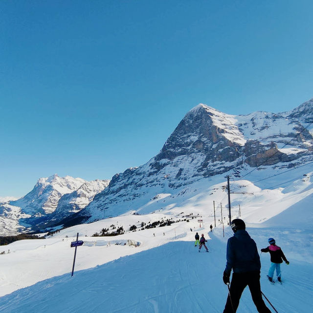 Ski Grindelwald Now🏔️ Ski Grindelwald Now🏔️