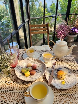 삼마콘(Sammakorn)에 숨겨진 프렌치 스타일 카페 Café et Noús ☺️🌸