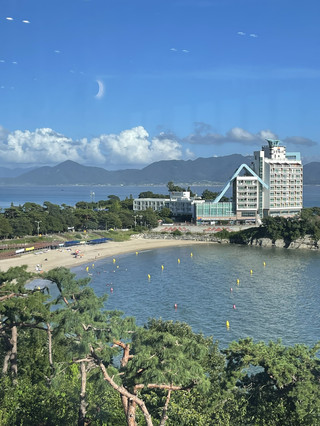 [富安/邊山] 融合海景落地窗與植物的和諧，陽光滿溢的感性咖啡館「月光潤澤」