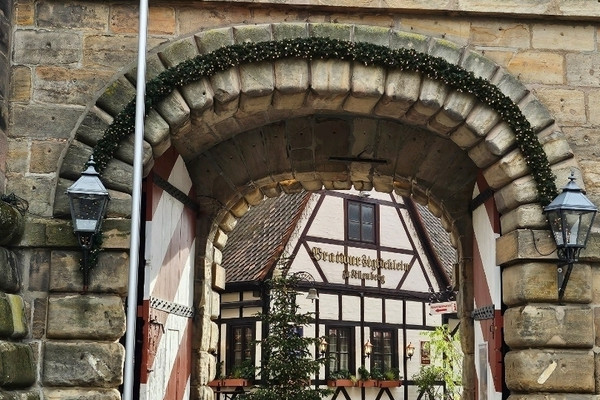 ニュルンベルクの旅の始まりはハンドヴェルカーホーフ（Handwerkerhof