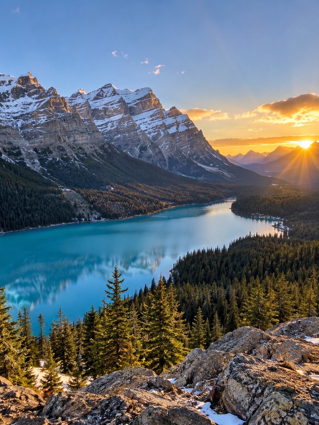 🏔️ Banff, Canada — เมืองเล็กกลางเทือกเขาร็อกกี้