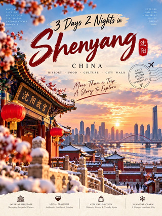 🇨🇳 Shenyang, China — 3 Days 2 Nights You’ll Actually Want to Save