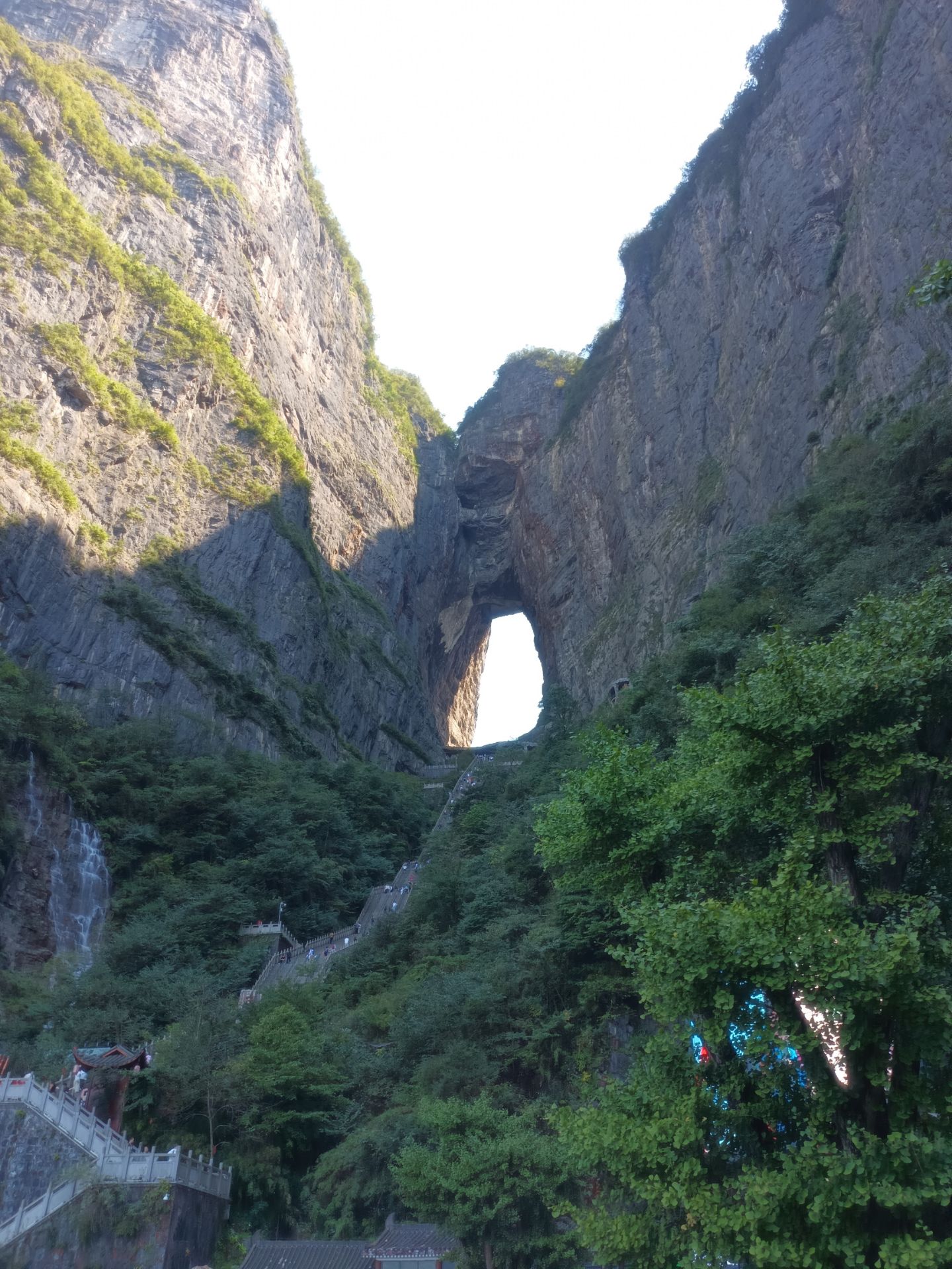 วิวสวยงามจากเทียนเหมินซาน