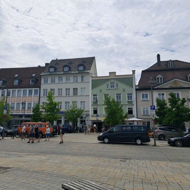 德國Kempten市中心廣場漫步