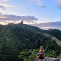 Sunrise on the great wall.