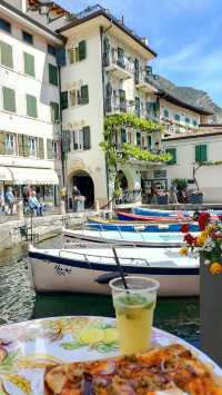 The picturesque Limone sul Garda, Italy