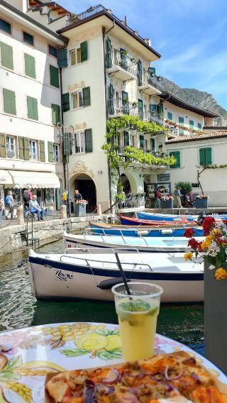 The picturesque Limone sul Garda, Italy
