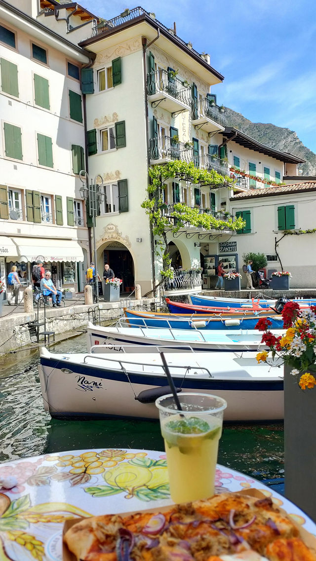 The picturesque Limone sul Garda, Italy