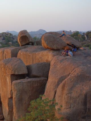 Sunset Point in Hampi