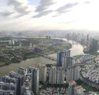 Climbing on top of Landmark 81 🇻🇳
