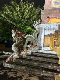 Walking through Hoi An street hunting for details 
