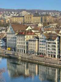 🌉✨ “Lakeside Elegance: My Day in Zurich” 🇨🇭