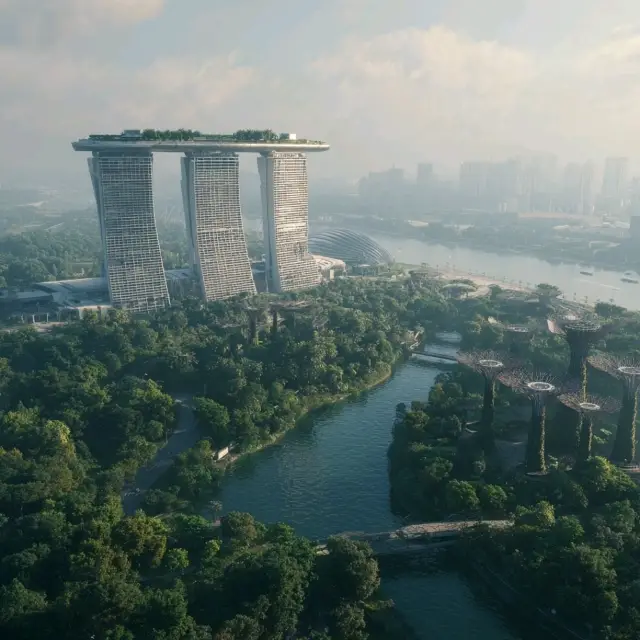 Singapore Night Magic 🌃 And day too..  😍🤯