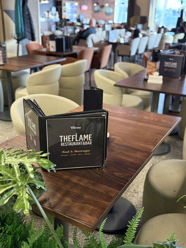 A Calm Airport Morning at The Flame Restaurant & Bar 🥐 A Calm Airport Morning at The Flame Restaurant & Bar 🥐