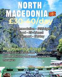 The CHEAPEST Muslim‑friendly countries in Europe - ranked by average daily cost. 