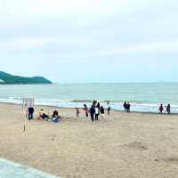 在黑沙中與bbq共度週末