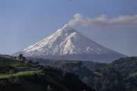 Ecuador's volcano has been in a continuous state of activity.