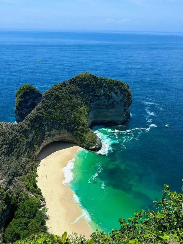 一眼望去大海