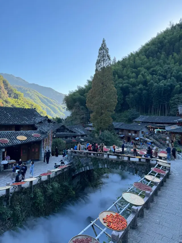 The world of Spirited Away, the small Wuyuan in Wenzhou, the beauty of autumn