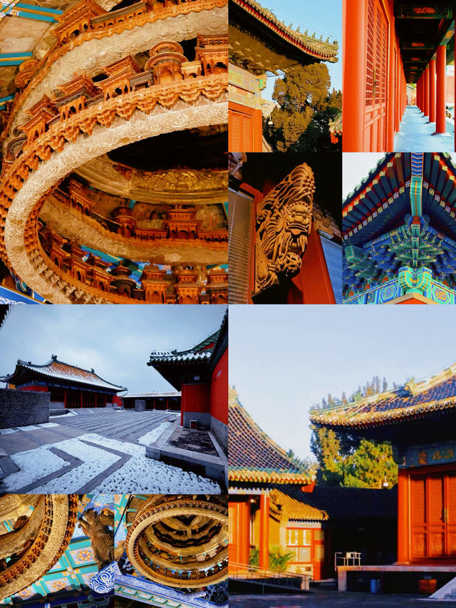 北京朝陽 隆福寺｜600歲的隆福寺星空藻井（先農壇古建築博館