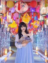 天冷了，泡湯屋好舒服｜漢服和服變裝超出片