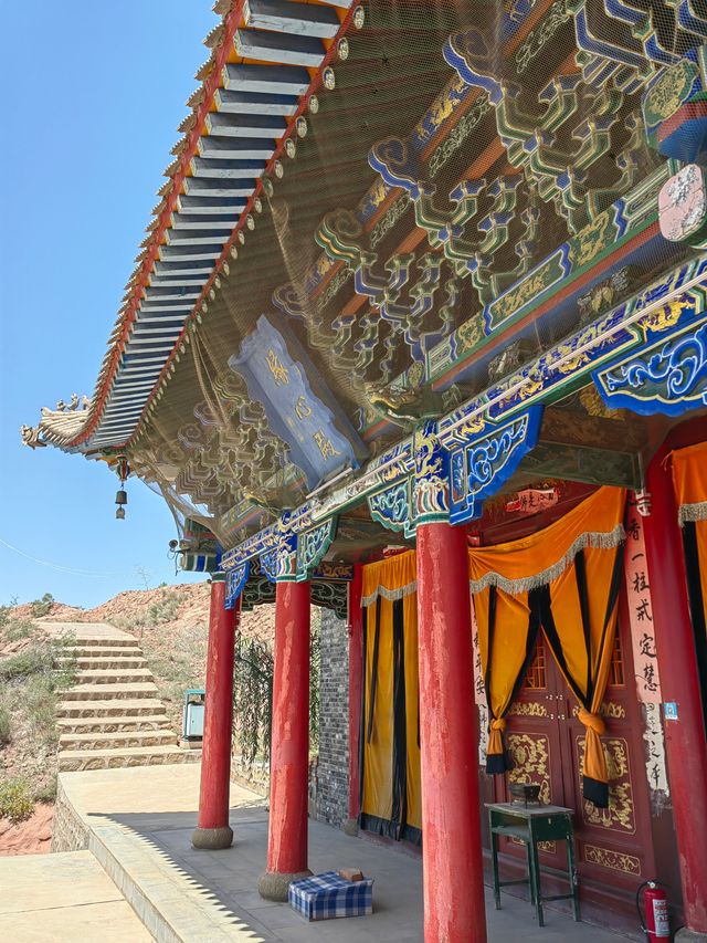 甘肅白銀紅山寺石窟