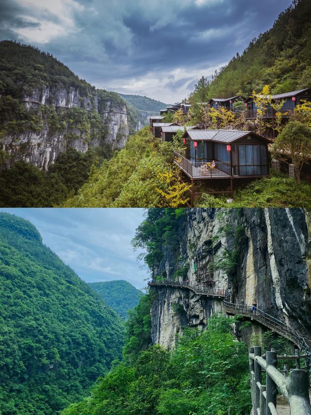 建在百米懸崖上的酒店，你敢住嗎