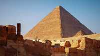 一圖九座金字塔的沙漠徒步，埃及太值得了!