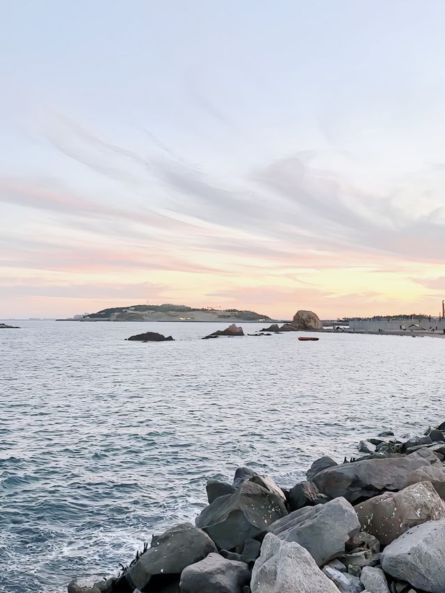 青島海之戀park，後悔沒早點來，挺美，挺浪漫的