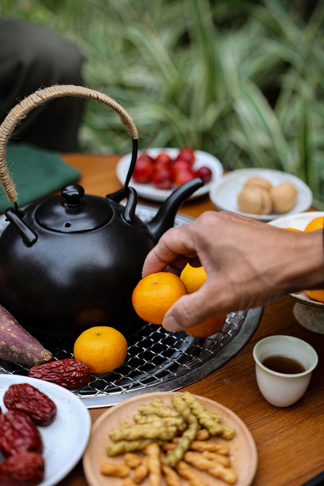 冬至，從百年老宅的圍爐煮茶開始。