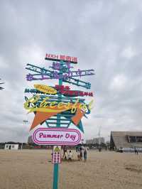 去看威海那香海和布魯威斯了