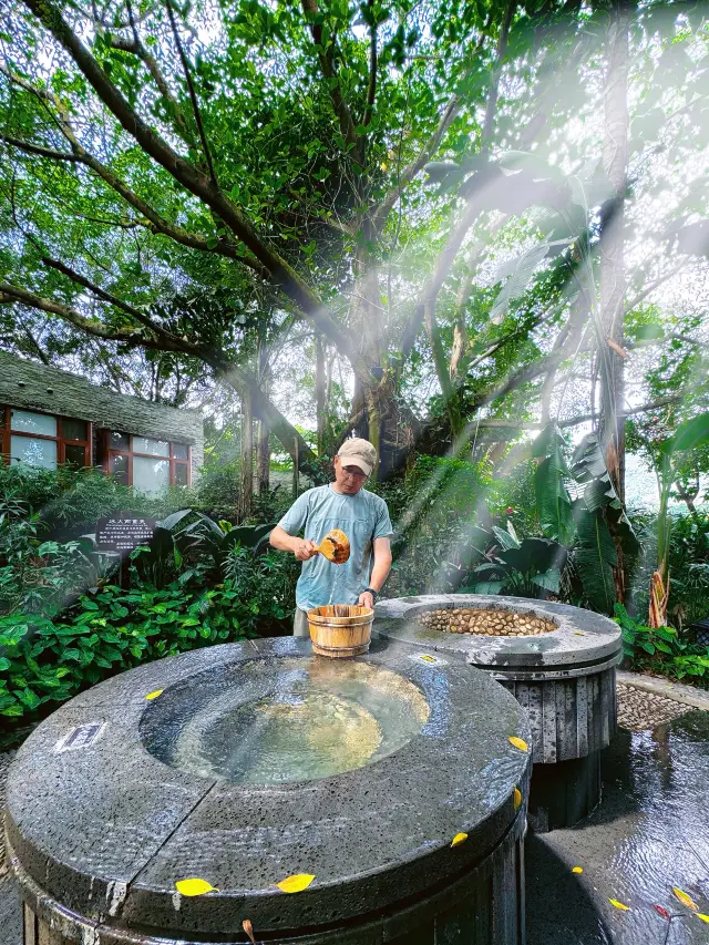 Experience the magic of Chanquan natural hot springs, which perfectly relaxes the body and mind