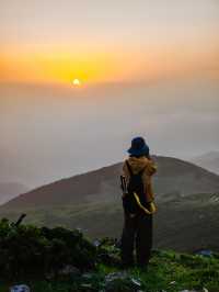 東靈山夜爬星辰大海觸手可及