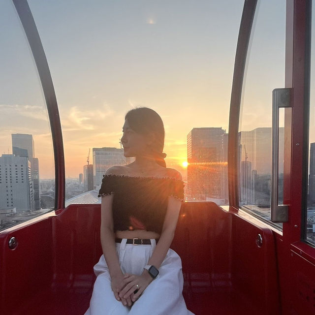 오사카 쇼핑천국 일몰 전망이 예쁜곳 헵파이브 🎡
