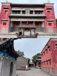 號稱塞外小五台，庫倫三大寺。