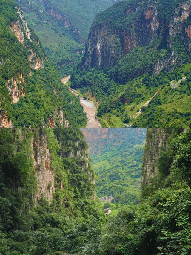 曲靖宣威尼朱河大峽谷。