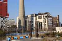 兩根煙囪的大片既視感~~楊樹浦電廠遺址公園。