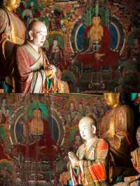 公主寺的壁畫不遜永樂宮還有漫天懸塑。