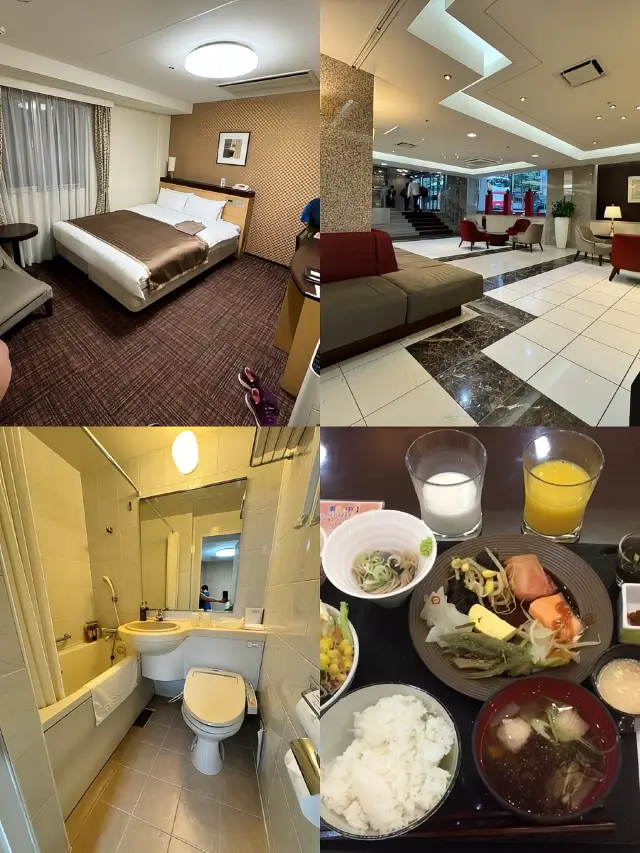 Hokkaido| Hotel Hokke Club Sapporo, 5 minutes to the station.