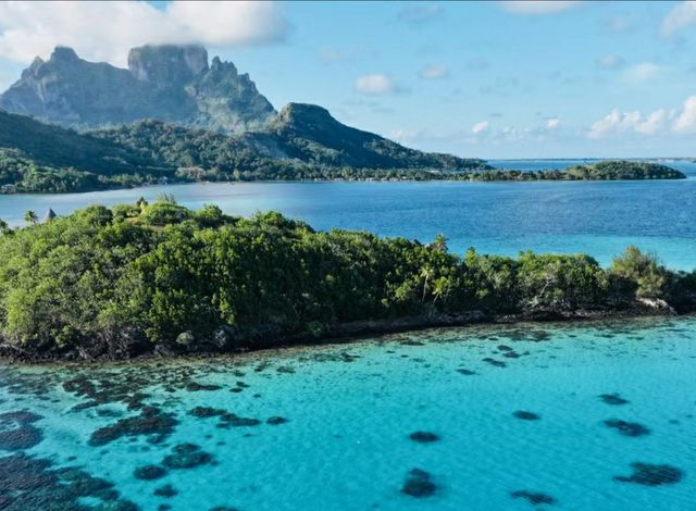 大溪地 - 波拉波拉，不愧是海島天花板。