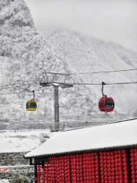 龍頭山又下雪啦天花板級別的冰雪世界！