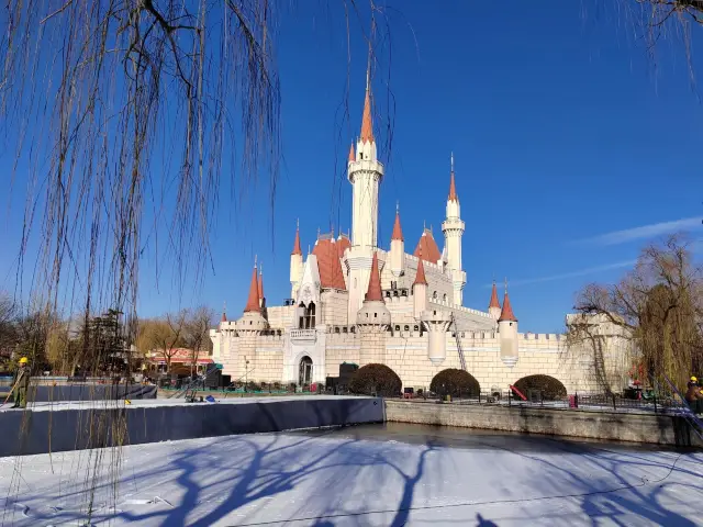 北京石景山主題樂園格林童話中的灰姑娘城堡