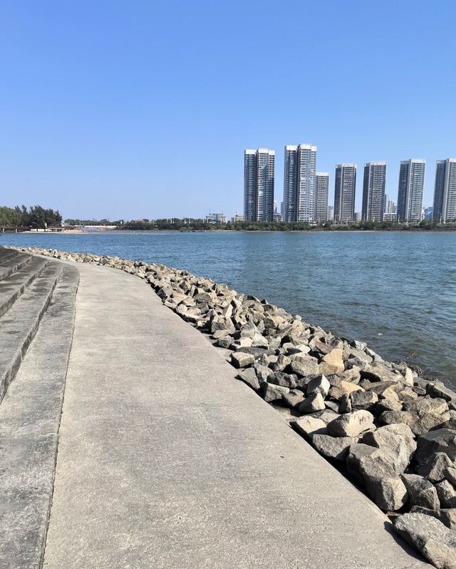 金沙灣觀海長廊，邂逅濱海浪漫