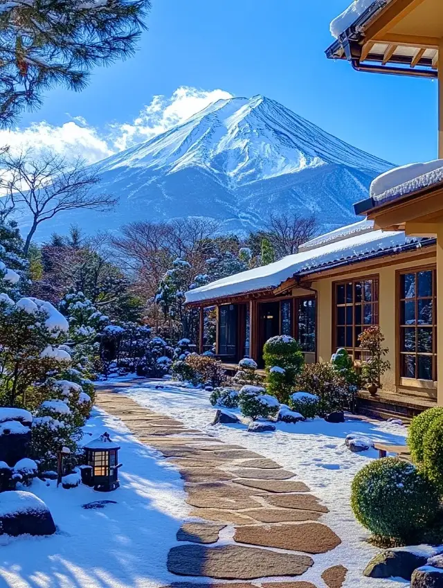 Beginner-friendly, experience a hot spring inn near Mt. Fuji