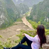 Best view in Ninh Binh, Vietnam