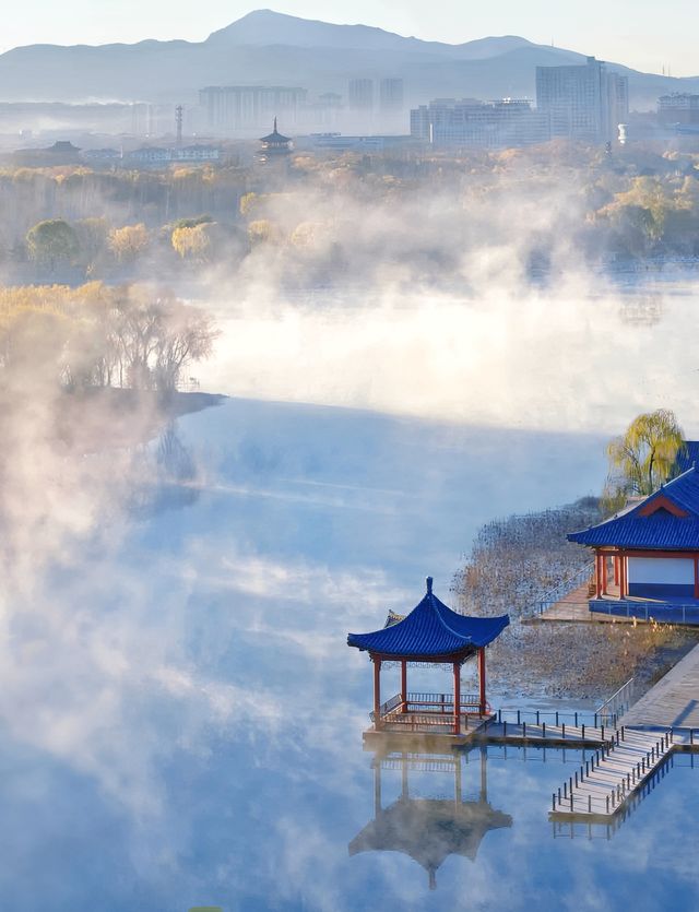 雪落濟南，邂逅古韻泉城的浪漫新春！