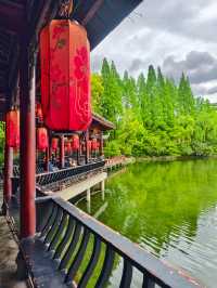 五一好去處|暮春棠湖映雲影,也無風雨也無晴