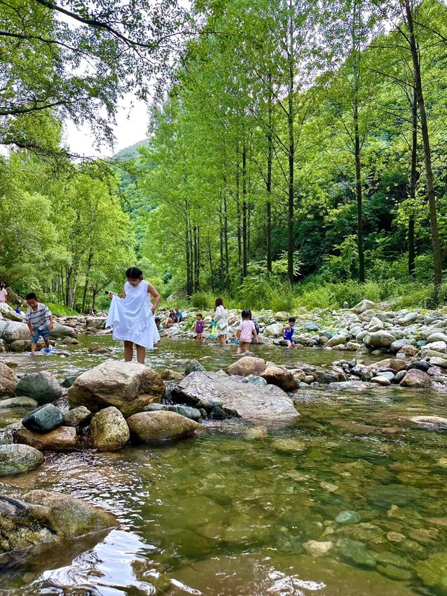 西安玩水夏天私藏已久的免費玩水聖地
