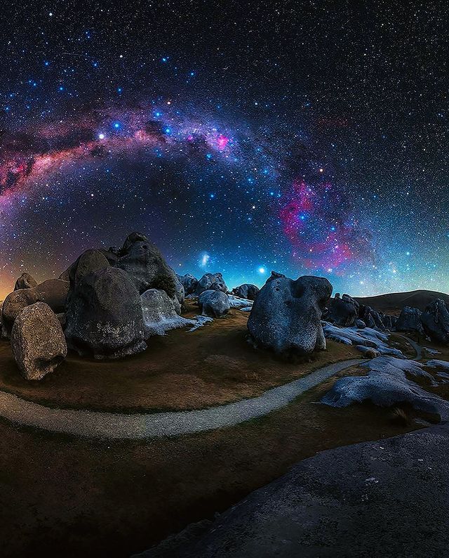 紐西蘭南島 | 闖入星空與雪山的夢幻之境